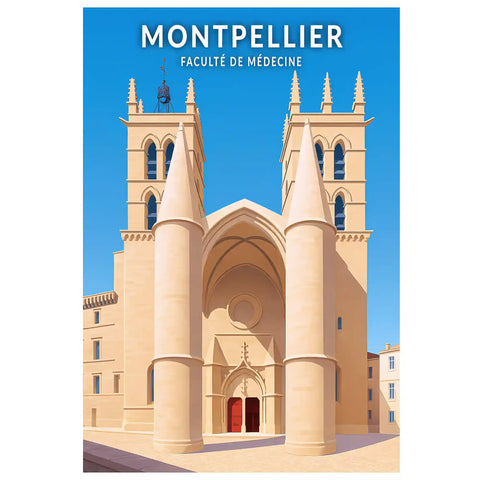 Affiche - Montpellier - Factulté de Médecine