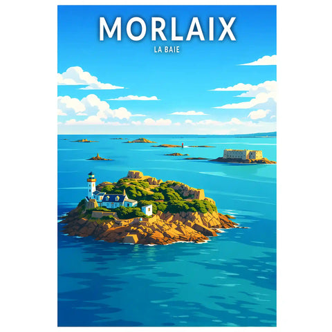 Affiche - Morlaix - La Baie