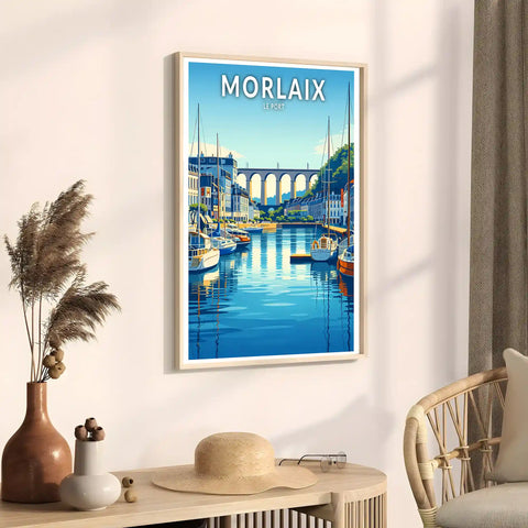 Affiche - Morlaix - Le Port