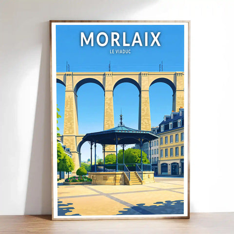 Affiche - Morlaix - Le Viaduc