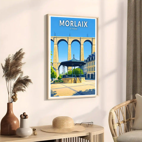 Affiche - Morlaix - Le Viaduc