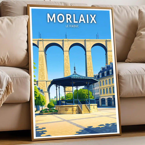 Affiche - Morlaix - Le Viaduc