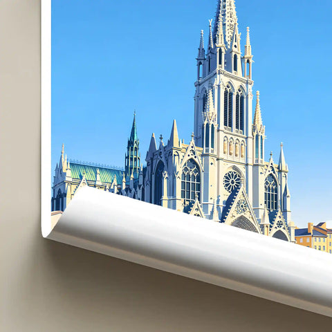 Affiche - Nancy - Basilique Saint-Epvre