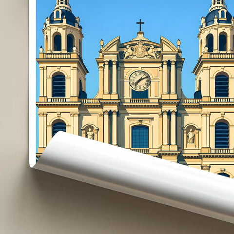 Affiche - Nancy - Cathédrale Notre-Dame-de-l'Annonciation
