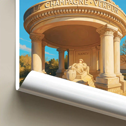 Affiche - Nancy - Monument aux Morts