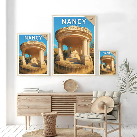 Affiche - Nancy - Monument aux Morts