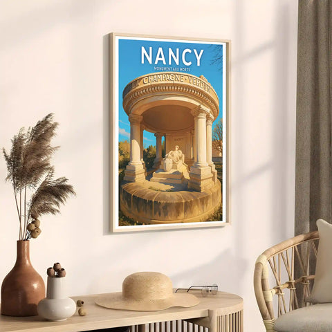 Affiche - Nancy - Monument aux Morts