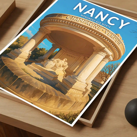 Affiche - Nancy - Monument aux Morts