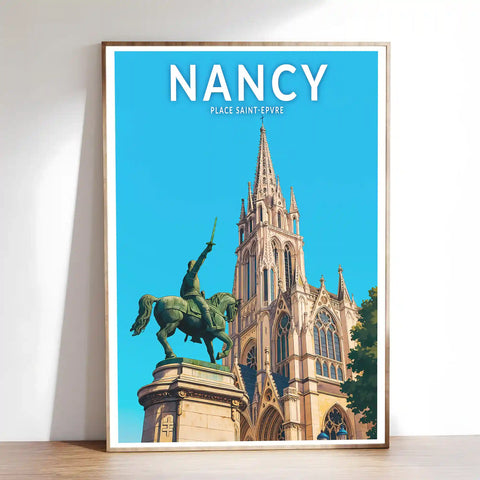 Affiche - Nancy - Place Saint-Epvre