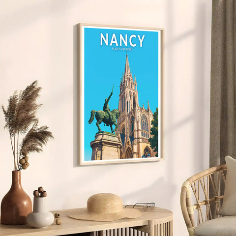 Affiche - Nancy - Place Saint-Epvre