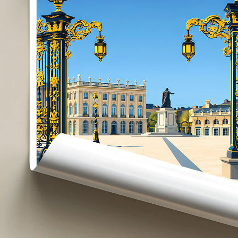 Affiche - Nancy - Place Stanislas