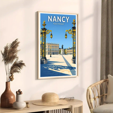 Affiche - Nancy - Place Stanislas