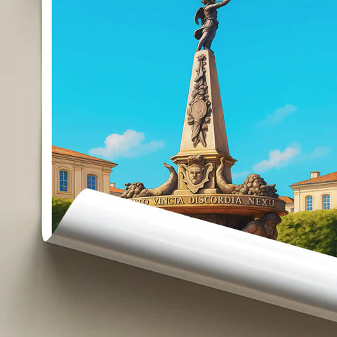 Affiche - Nancy - Place d'Alliance