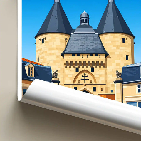 Affiche - Nancy - Porte de la Craffe