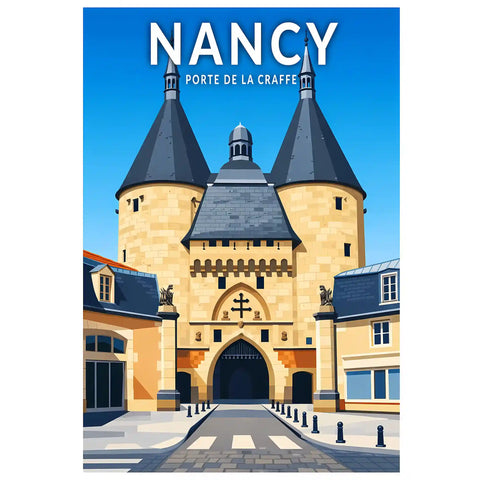 Affiche - Nancy - Porte de la Craffe