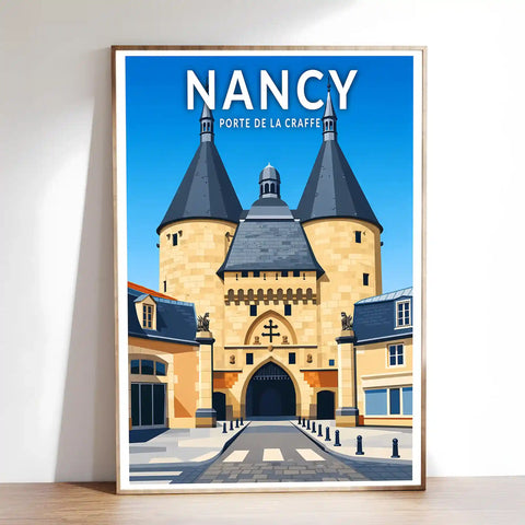 Affiche - Nancy - Porte de la Craffe