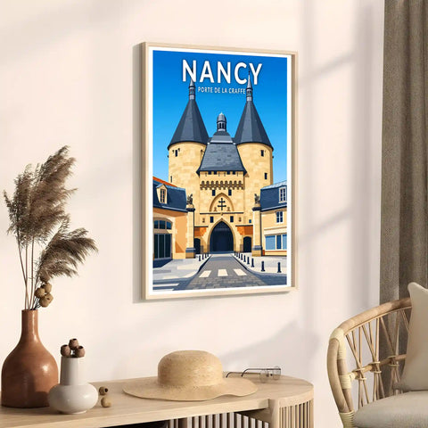 Affiche - Nancy - Porte de la Craffe