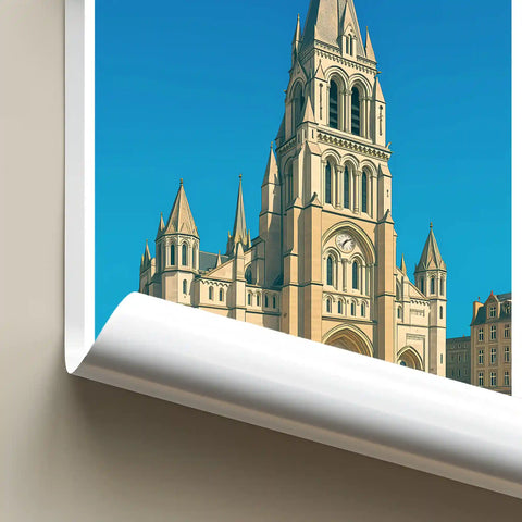 Affiche - Nantes - Basilique Saint-Nicolas
