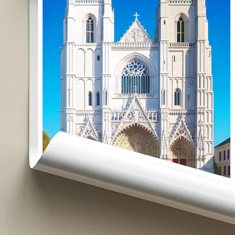 Affiche - Nantes - Cathédrale Saint-Pierre-et-Saint-Paul