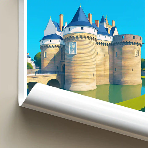 Affiche - Nantes - Château des Ducs de Bretagne