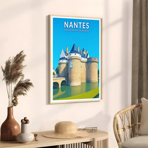 Affiche - Nantes - Château des Ducs de Bretagne