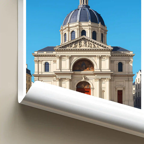 Affiche - Nantes - Église Notre-Dame-de-Bon-Port