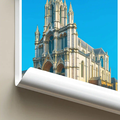 Affiche - Nantes - Église Saint-Clément