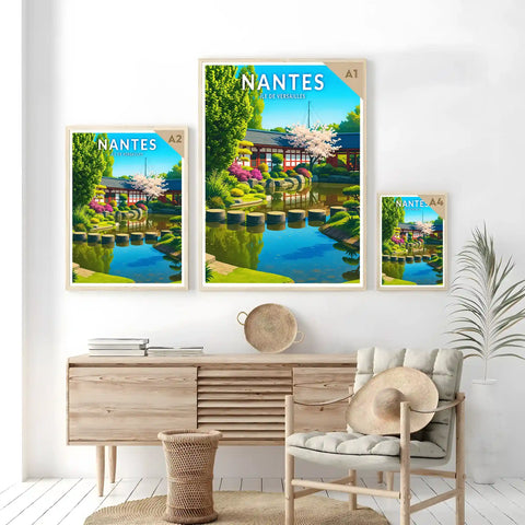 Affiche - Nantes - Île de Versailles