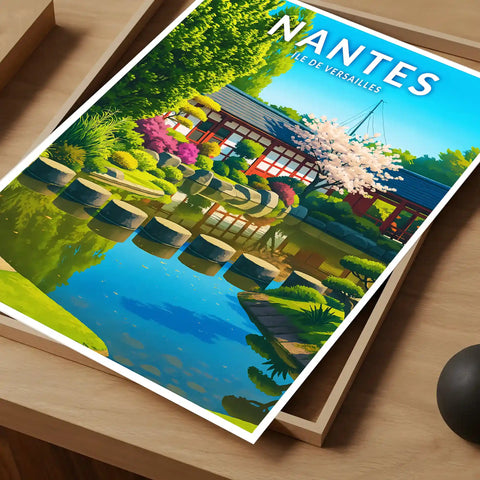 Affiche - Nantes - Île de Versailles