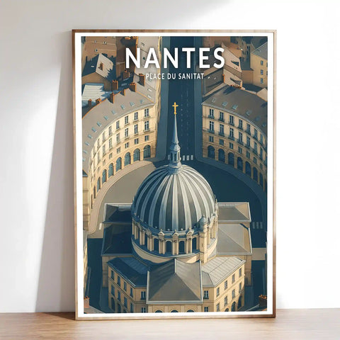 Affiche - Nantes - Place du Sanitat
