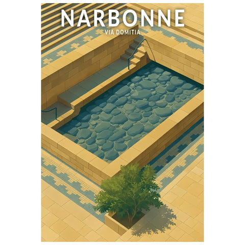 Affiche - Narbonne - Via Domitia