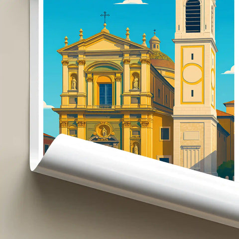 Affiche - Nice - Cathédrale Sainte-Réparatrice