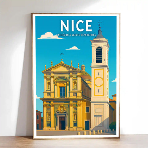 Affiche - Nice - Cathédrale Sainte-Réparatrice