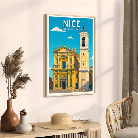 Affiche - Nice - Cathédrale Sainte-Réparatrice