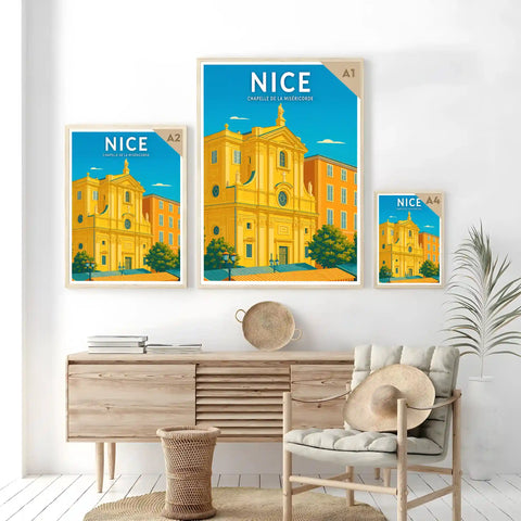 Affiche - Nice - Chapelle de la Miséricorde