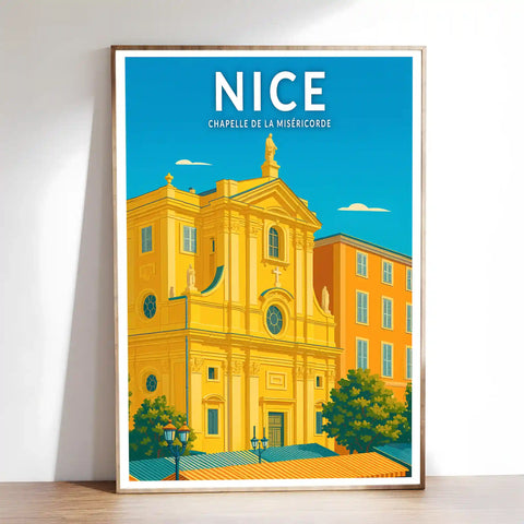 Affiche - Nice - Chapelle de la Miséricorde