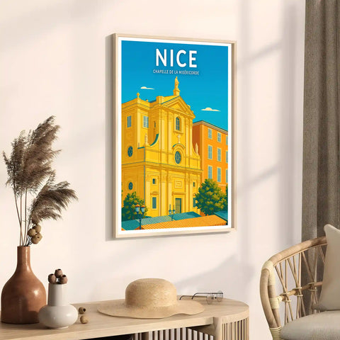 Affiche - Nice - Chapelle de la Miséricorde
