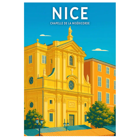 Affiche - Nice - Chapelle de la Miséricorde