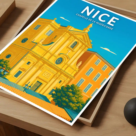 Affiche - Nice - Chapelle de la Miséricorde