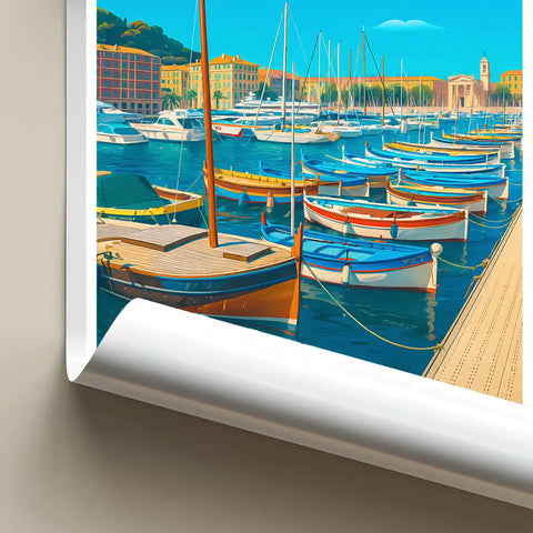 Affiche - Nice - Port Lympia
