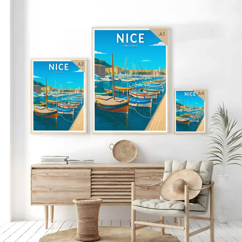 Affiche - Nice - Port Lympia