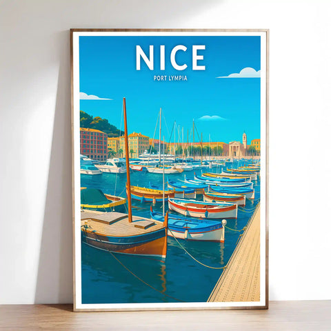 Affiche - Nice - Port Lympia