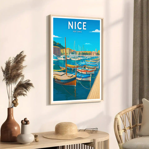 Affiche - Nice - Port Lympia