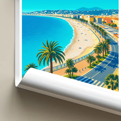 Affiche - Nice - Promenade des Anglais