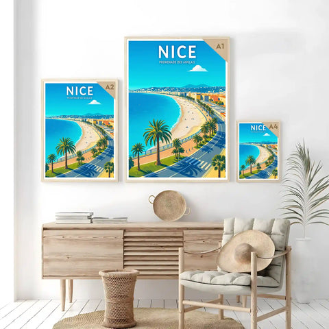 Affiche - Nice - Promenade des Anglais