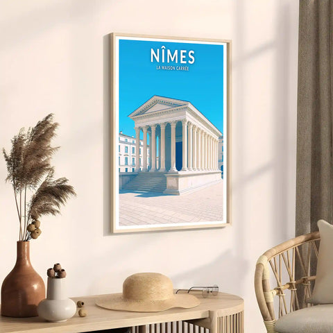 Affiche - Nîmes - La Maison Carrée