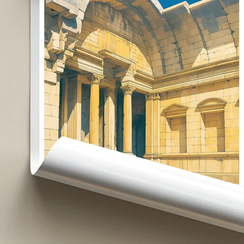 Affiche - Nîmes - Temple de Diane