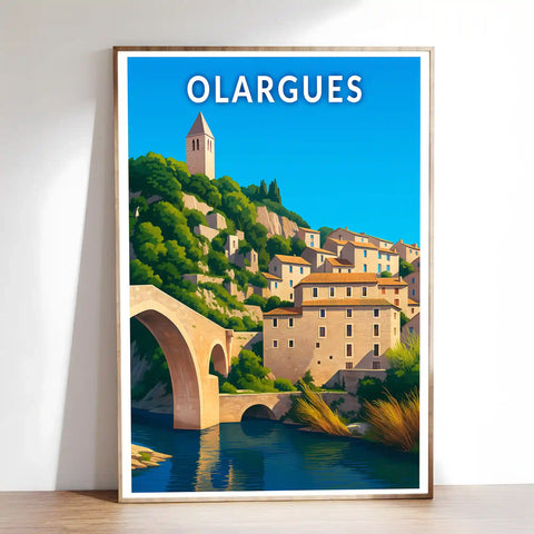 Affiche - Olargues