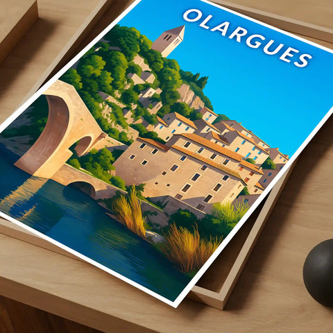 Affiche - Olargues