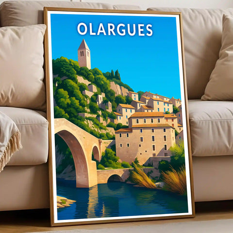 Affiche - Olargues